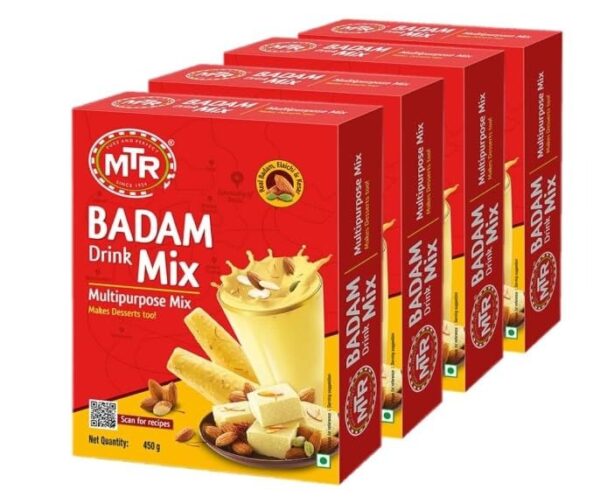 MTR Badam Drink Mix, 200g, Pack of 4 - Fast Shipping to USA & Canada