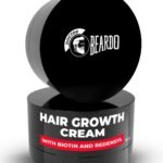 BEARDO Hair Growth Cream, 75 Grams|Daily Hair Nourishing Cream For Men|Hair Cream With Redensyl And Biotin|Hair Moisturizing|Non-Sticky|Onion Oil Hair Cream - Fast Shipping to USA & Canada