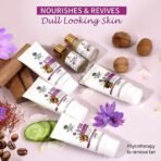 Ayouthveda D-TAN Six Steps Facial Kit for Tan Removal | D Tan Skincare Essentials For Clear Skin | Hydrates Skin With Cucumber, Aloe Vera & Green Tea | Remove Blemishes & Dark Spots (Pack of 1; 230g) - Fast Shipping to USA & Canada - Image 3