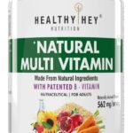 HealthyHey Nutrition 100% Natural Multivitamin from Natural Ingredients & Patented Vitamin B - For Men & Women - 30 Veg. Capsules - Fast Shipping to USA