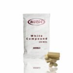 Konfiz Morde White Chocolate Compound Slab(Co-W33) Perfect For Baking, Cake Decorating, Topping, Molding & Dipping(Pack Of 1, 400 Gm) - Fast Shipping to USA & Canada