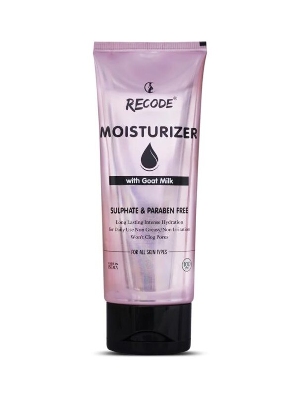 recode Goat Milk Moisturizer Cream For Face & Body 100Ml | Intense Hydration For Daily Use | Non Greasy | Non Irritant | Suitable For All Skin Types - Fast Shipping to USA & Canada