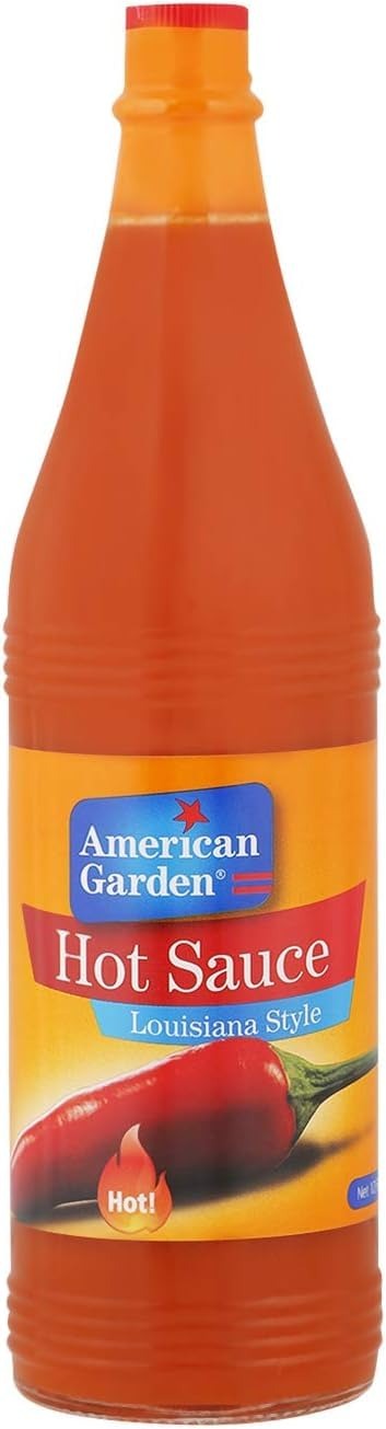 American Garden Hot And Spicy Sauce Louisiana Style Perfect For Seafood, Burgers, And More Dishes 355ml bottle (Pack Of 1) - Fast Shipping to USA & Canada