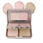 FASHION COLOUR C.A.N.D.Y 3 in1 Powder Outstanding Nourish Compact Powder | Instant Weightless Matte Finish Look | Available in 3 shades | Incl. Mirror and Powder Puff | Oil Control, 27g (Shade 01) - Fast Shipping to USA & Canada