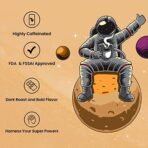 Bevzilla 200 Gram Black Roast (Dark Wish) Strong Coffee | Make 100 Cups | Dark Wish Rich & Dark Instant Coffee Powder | Bold & Intense| Premium Coffee | 100% Arabica Coffee| Espresso, Cappuccino, Latte| High Caffeine - Fast Shipping to USA & Canada - Image 4