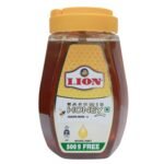 Lion Dates Lion Kashmir Honey 1.5 Kg - Buy 1Kg Get 500Gm Free - 100% Unprocessed Pure & Natural Honey - Enhance Your Immunity - Fast Shipping to USA & Canada