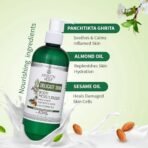 Ayouthveda Delicate Skin Moisturiser Body Lotion | For Nourished & Hydrated Skin| Enriched With Panchtikta Ghrita, Almond Oil & Sesame Oil | Heals Damaged & Rough Skin (Pack Of 1-300ml) - Fast Shipping to USA & Canada - Image 5