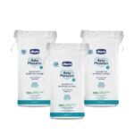 Chicco Baby Moments Cotton Squares Combo of 60 Pcs (White) - Pack of 3 - Fast Shipping to USA & Canada