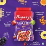 Bagrry's Fruit N Fibre, Mixed Fruit Muesli, 1000 GM, Jar, Pack of 2 - Fast Shipping to USA & Canada - Image 3