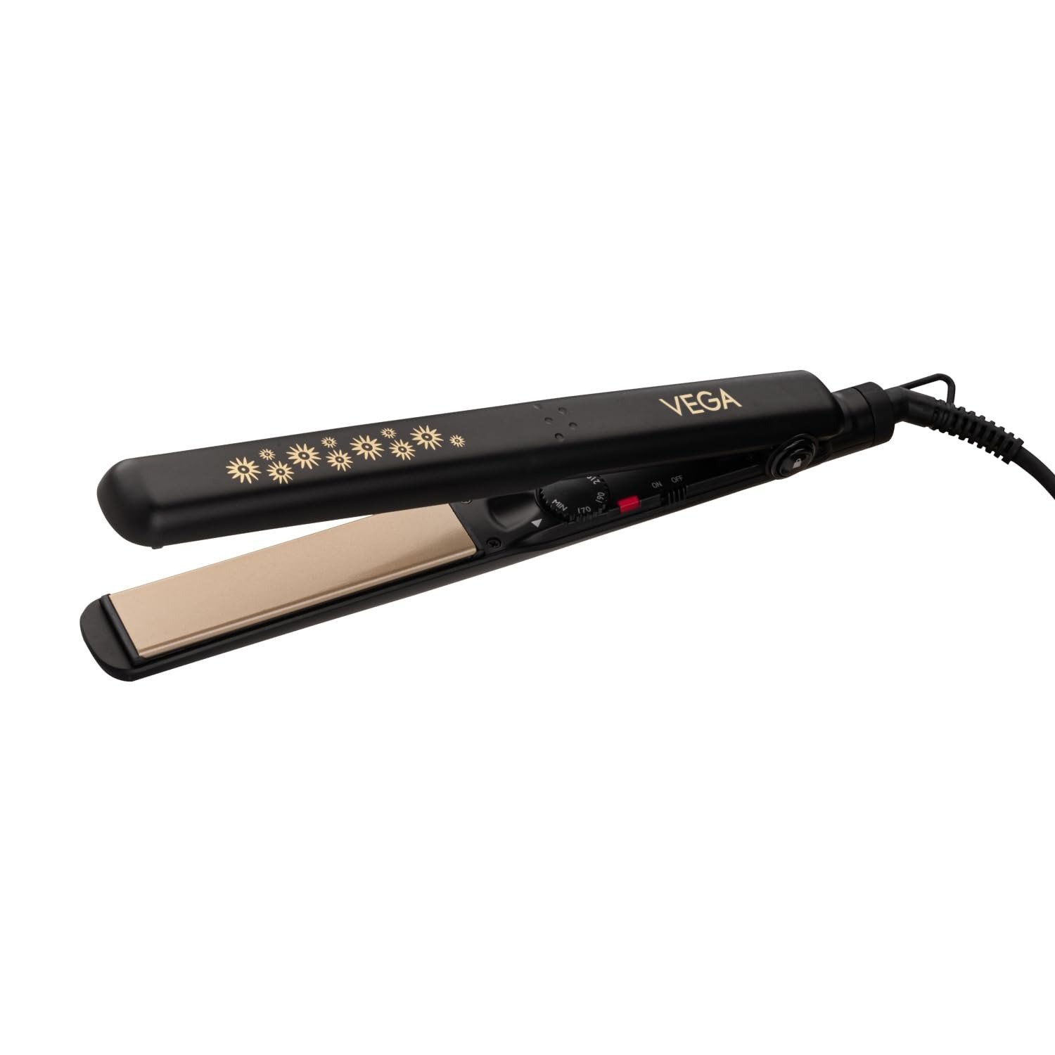 51BTkXpnFrL-1.jpg Vega Keratin Glow Hair Straightener for Women with Keratin-infused Floating Plates, Quick Heat up, Adjustable Temperature Settings, Hair Straightener for Women, (VHSH-20), Black - Fast Shipping to USA & Canada - Image 1