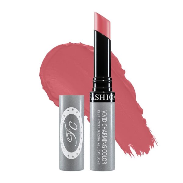 FASHION COLOUR Kissproof Non Transfer Lipstick | Water Resistant & Smudge Proof | Non-Drying | Lightweight | Long Stay Upto 15Hrs | Warm Pink - Fast Shipping to USA & Canada