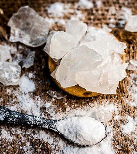 Organic Bites Alum Stone Powder (Fitkari Powder) -400 gm - Fast Shipping to USA & Canada