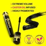 Wet n Wild Big Poppa Mascara, Intense Volume, Eyelash Lengthening Mascara, Castor-Oil Enriched and Flake Free Formula, Buildable Intensity, Blackest Black Paraben & Cruelty Free-10ml - Fast Shipping to USA & Canada - Image 3