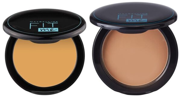 Maybelline New York Matte Compact Powder For All Skin Types, 230 Natural Buff, 8G & New York Compact Powder For All Skin Types, 220 Natural Beige, 8G - Fast Shipping to USA & Canada