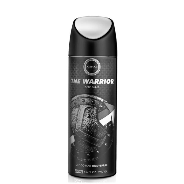 Armaf Deodorant Body Spray for Men, 200ml - The Warrior, Fragrance For Long Lasting Freshness, Gentlemen's Mood, Everyday Use, Best For Gifting Purpose - Fast Shipping to USA & Canada