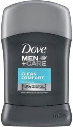 Dove Men+Care Antiperspirant Deodrant Stick For Men 40ml (Clean Comfort) - Fast Shipping to USA & Canada