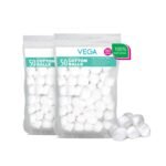 VEGA Cotton Ball for Eye, Face Makeup and Nail Paint Remover (Pack Of 50) - Fast Shipping to USA & Canada
