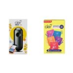 Godrej aer Smart Matic - BLUETOOTH ENABLED Automatic Air Freshener Kit, Alive 225ml (134g) and Godrej aer pocket, Bathroom Air Fragrance - Assorted Pack of 5 (5x10g) - Fast Shipping to USA & Canada