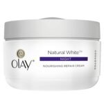 Olay Natural White Night All In One Fairness Cream With Mulberry Extract, 50 g - Fast Shipping to USA & Canada
