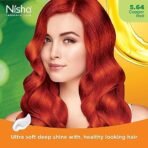 Nisha Cream Permanent Hair Color No Ammonia Cream Formula Permanent Fashion Highlights(60Gm+60Ml Each Pack) Copper Red (Pack Of 2) - Fast Shipping to USA & Canada - Image 6