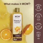 WOW Skin Science Vitamin C & Ceramide Body Wash | Refreshes Dull Skin | Restores Glow | Hydrates and Softens Skin | Improves Skin Texture | Long lasting Fragrance | 250ml - Fast Shipping to USA & Canada - Image 5