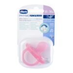 CHICCO Physioforma Soft|Soother/Pacifier |BPA-Free with Steriliser Carry Case|16-36Mn(2Pc-Pink&Peach) - Fast Shipping to USA & Canada