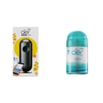 Godrej aer Smart Matic Kit - BLUETOOTH ENABLED Automatic Air Freshener | Alive (225ml) & Godrej aer Matic Refill - Automatic Air Freshener with Flexi Control | Cool Surf Blue (225ml) - Fast Shipping to USA & Canada