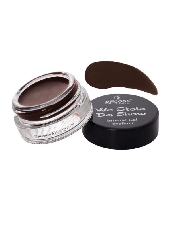 Recode Gel Eyeliner | We Stole Da Show | Brown | 5 Gms - Fast Shipping to USA & Canada