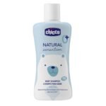 Chicco Natural Sensation Baby Shampoo with Natural Extracts of Aloe & Sweet Almond Oil, 200ml| Gentle on Scalp | No Tears Formula |No Harmful Ingredients |Dermatologist & Pediatrician Approved - Fast Shipping to USA & Canada