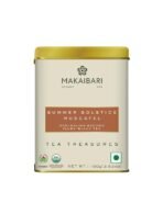 Makaibari Summer Solistics Mascatle | 100 gm Tin caddy | Second Flush Black Tea | Summer Tea | Strong Black Tea - Fast Shipping to USA & Canada
