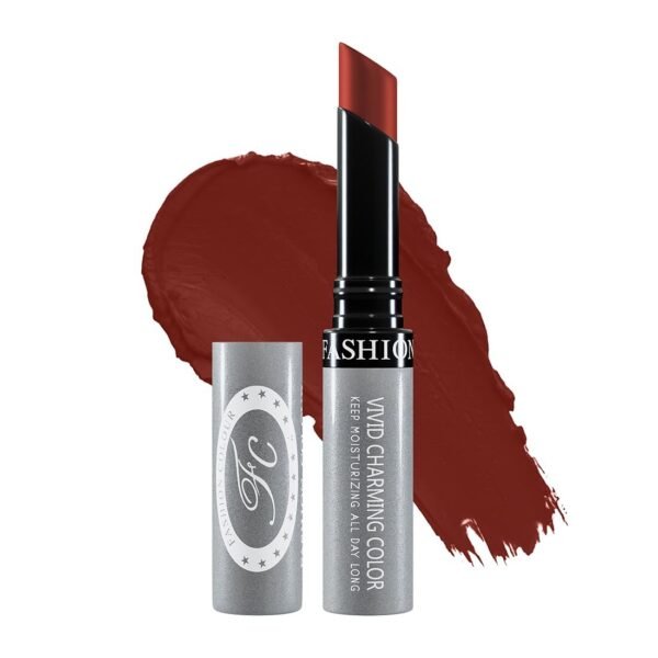 FASHION COLOUR Kissproof Non Transfer Lipstick | Water Resistant & Smudge Proof | Non-Drying | Lightweight | Long Stay Upto 15Hrs | Terra Cotta - Fast Shipping to USA & Canada