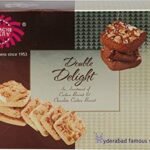 Karachi Bakery Double Delight with Chocolate and Cashew, 400g - Fast Shipping to USA & Canada
