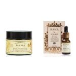 Kama Ayurveda Brightening Ayurvedic Night Cream, 50g + Kumkumadi Miraculous Ayurvedic Night Serum, 12ml - Fast Shipping to USA & Canada