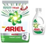 Ariel Matic Front Load Detergent Washing Powder - 2 kg & Ariel Matic Liquid Detergent, Front Load, 1 Litre, Pack Of 1 - Fast Shipping to USA & Canada - Image 2