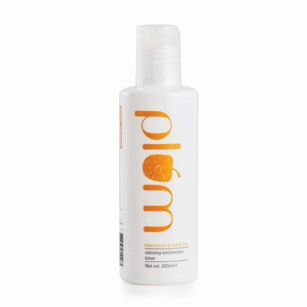 Plum Chamomile & White Tea Calming Antioxidant Toner | Vitamin B3 | For Normal, Combination Skin | 100% Vegan, Cruelty Free | 200ml - Fast Shipping to USA & Canada