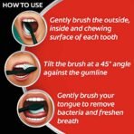 Colgate Charcoal Gentle Deep Cleaning manual Toothbrush for adults - 4 Pieces (Slim Soft) - Fast Shipping to USA & Canada - Image 5