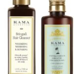 Kama Ayurveda Coconut Oil and Bringadi Hair Cleanser Combo - Fast Shipping to USA & Canada