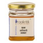 Praakritik Natural Adivasi Honey, 100% Natural, Unpasteurized, Unfiltered & Raw, from Wild Indigenous Bees, Rich in Micronutrients, 200 Grams - Fast Shipping to USA & Canada