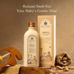 Baby Forest Badami Sneh Organic Cold Pressed Almond Oil | Derma safe | Cold Pressed Almond Oil for All Types of Baby Hair & Skin | BPA & Cruelty-Free | 200 ml - Fast Shipping to USA & Canada - Image 4