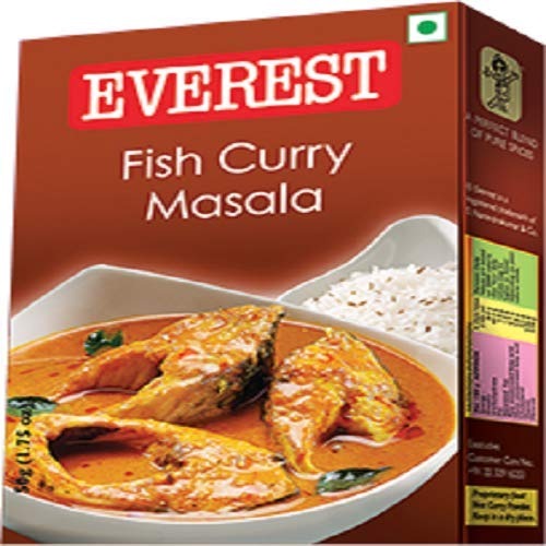 Everest Fish Curry Masala (Pack of 100G X 2) - Fast Shipping to USA & Canada
