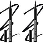 Maybelline New York Pencil Matte Finish Eyeliner, Intense Eyeliner, Long-lasting, Felt-tip Applicator, Line Tattoo High Impact Liner, Black (Pack of 2) - Fast Shipping to USA & Canada