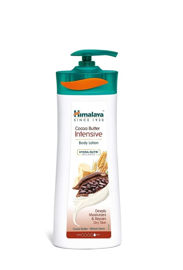 Himalaya Herbals Intensive Body Lotion, Cocoa Butter, 400ml - Fast Shipping to USA & Canada