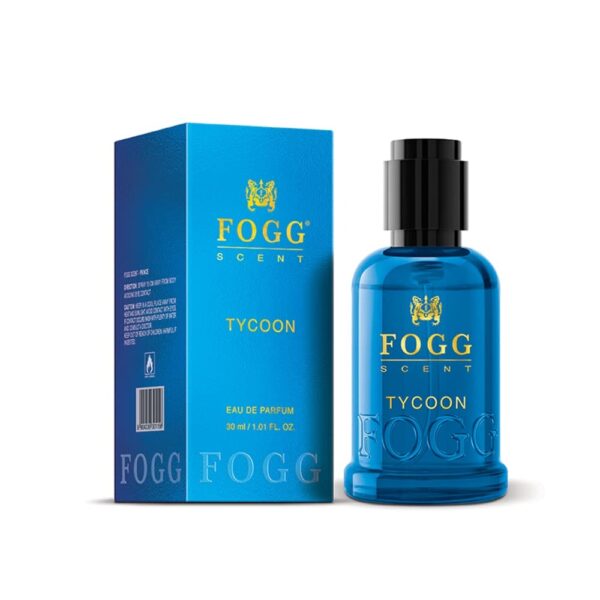 FOGG Men Spray Scent Tycoon Perfume, Long-Lasting, Fresh & Powerful Fragrance Spray, Eau De Parfum, 30Ml