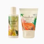 Moha: Rejuvenating Massage Oil 200ml And Foot Cream 100gm Combo | D-stresses and Tones the Skin with Jojoba Oil, Almond Oil and Olive Oil, Foot Cream For Rough, Dry and Cracked Heel Combo Pack - Fast Shipping to USA & Canada