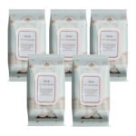 Baby Forest Neer 99.9% Water Baby Wipes- Pack of 5 | Ideal for 0 Plus Months | No Added Fragrance | Cruelty-Free | Plant-Based Formulations | Pack of 5 Wipes | Dermatologically Tested - Fast Shipping to USA & Canada