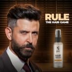 Beardo Instant Shine Hair Combo for Men (Pack of 2) | Serum 50ml, Detangling Brush | Smooth & Shiny, Nourished & Volumnized | Get Salon-like Shine & Smoothness at Home - Fast Shipping to USA & Canada - Image 3