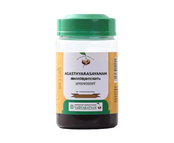 Vaidyaratnam Agasthyarasayanam - 250 gm, Natural Relief for Cough & Breathlessness | Natural Cough Remedies