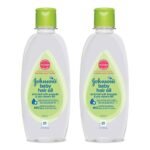 Johnson's Baby Hair Oil 200ml (Pack of 2) - Fast Shipping to USA & Canada