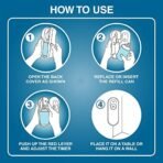 Godrej aer Matic, Automatic Aerosol Air Freshener Refill Pack - Cool Surf Blue (225 Ml) - Fast Shipping to USA & Canada - Image 5