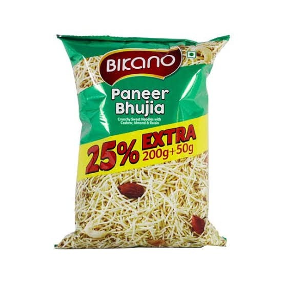 Bikano Paneer Bhujia 250GM - Fast Shipping to USA & Canada